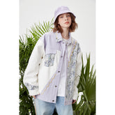 Unisex Jacket Lapel Couple Overalls